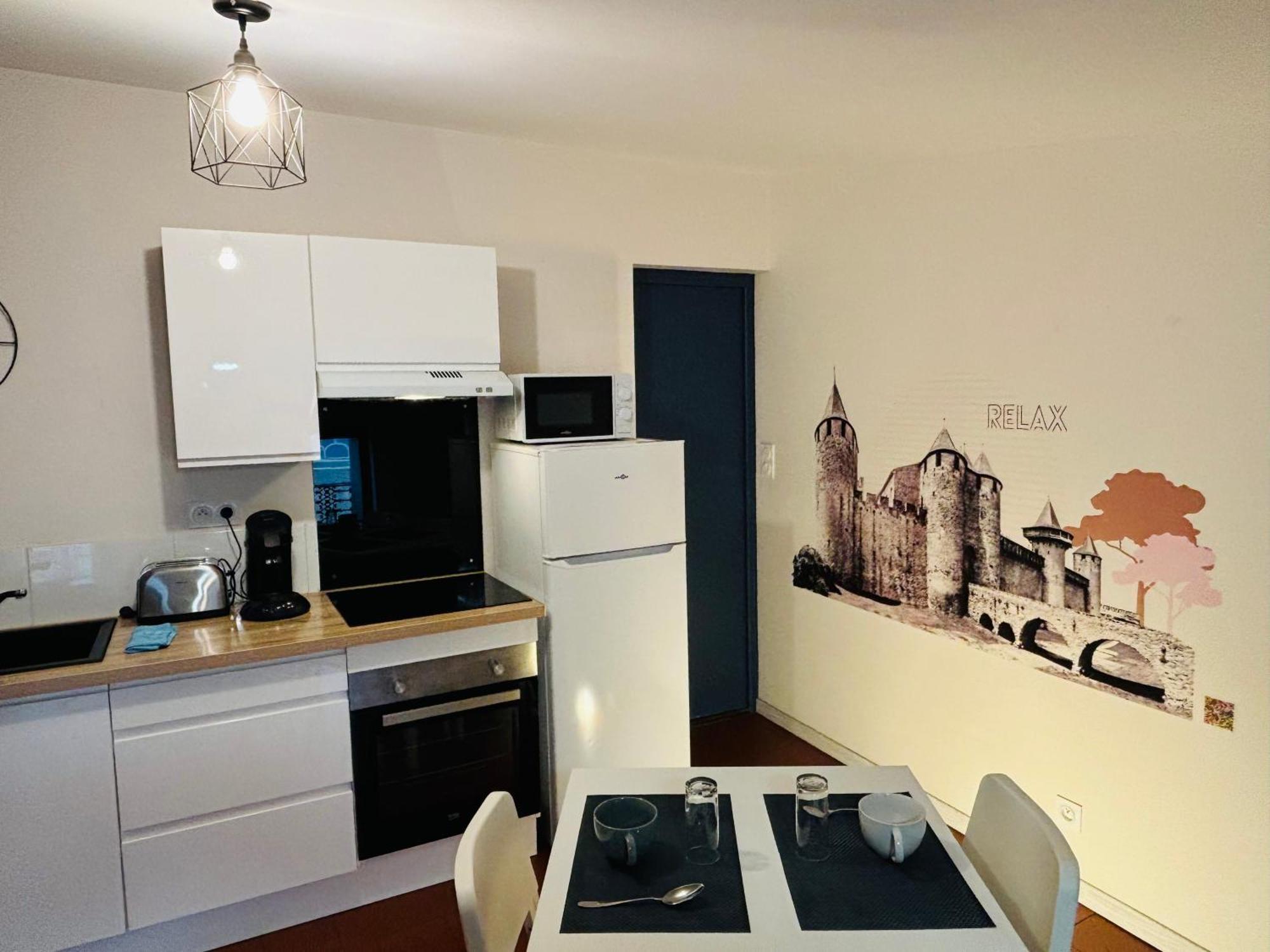 Fraichement Renove, Spacieux, Quartier Calme, Le Cocon De Lena การ์กาซอน ภายนอก รูปภาพ